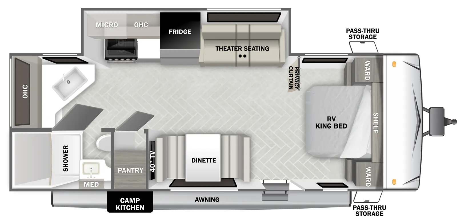 Salem Southwest T22FK Floorplan